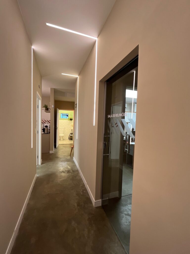 iluminação com LED