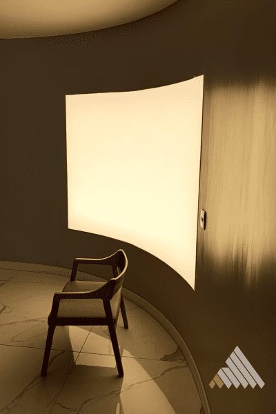 alumiframe-tela-tensinada-formato-côncavo alumiframe-tela-tensinada-formato-côncavo