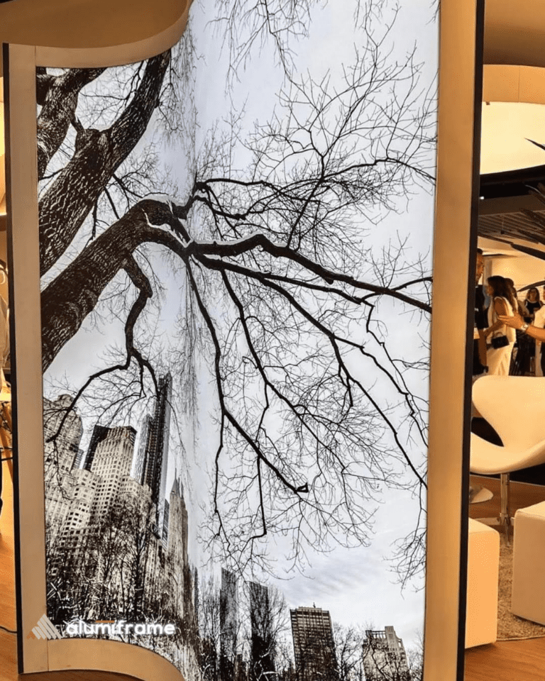 alumiframe iluminação