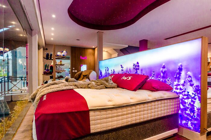 Tela tensionada com impressão